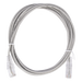 LINKEDPRO BY EPCOM LP-UT6-200-GY28 - Cable de Parcheo Slim UTP Cat6 / 2 m (6.56 ft) / 28 AWG / 1 Gbps / RJ45 / Gris | SIERRA STORE