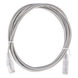LINKEDPRO BY EPCOM LP-UT6-200-GY28 - Cable de Parcheo Slim UTP Cat6 / 2 m (6.56 ft) / 28 AWG / 1 Gbps / RJ45 / Gris | SIERRA STORE