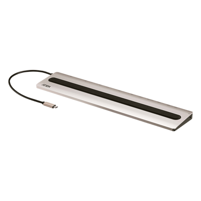 Docking Station USB-C / 13 Dispositivos Simultáneos / Dual Video 4K/60 Hz / USB 3.2 Gen 1 / Ethernet Gigabit / Power Pass-Through 85 W | SIERRA STORE