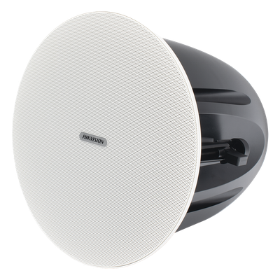 HIKVISION DS-QAZ0610G1 - Altavoz de Techo / 2.5W - 10W / Tweeter 1.0" + Woofer 6.5" / 100V / 70V / 8Ω / 98dB / 120Hz - 20kHz | SIERRA STORE