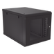Gabinete de Pared 12U / Profundidad Ajustable 930 mm / Acero Reforzado ANSI/TIA / Carga 100 kg / Cristal Templado / 4 Postes Ajustables | SIERRA STORE
