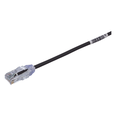 PANDUIT UTP28SP6INBL - Cable de Parcheo UTP / Cat6 / 28AWG / Diámetro Reducido 3.8 mm / 15.2 cm (6 in) / Negro / CM/LSZH | SIERRA STORE