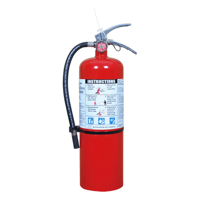 Extintor de Polvo Químico Seco / 10 lb (4.53 kg) / Clase ABC / UL EX 26837 / Descarga 22 s / -40°C a 49°C | SIERRA STORE