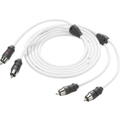 Cable de Interconexión de Audio Náutico / 2 Canales / Longitud 1.83 m (6 ft) / Conectores RCA Macho en Ambos Extremos / Cobre Puro | SIERRA STORE