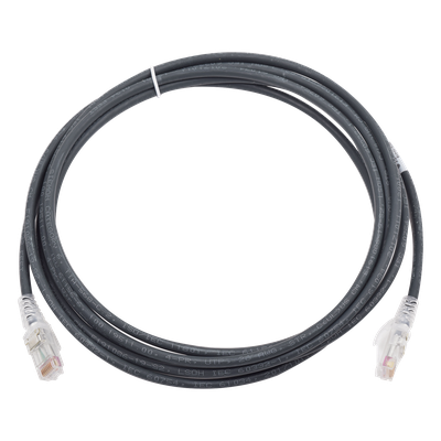 SIEMON MC6-10-01B - Patch Cord Cat6 UTP / 26 AWG / 3.05 m (10 ft) / CM/LS0H / PoE++ / Alta Densidad | SIERRA STORE