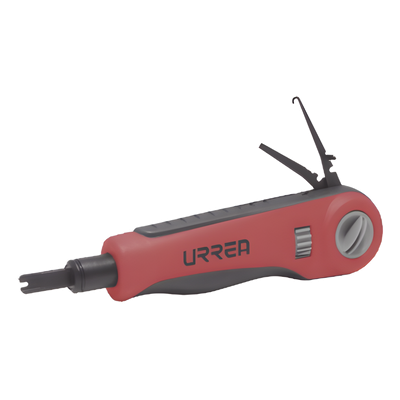 Ponchadora de Impacto con Cuchillas Tipo 66, 88 y 110, incluye gancho y extractor de cable. | SIERRA STORE