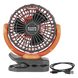 Ventilador Portátil Recargable / 2 Velocidades / Autonomía 5-9 Horas / Montaje 360° / USB-C / Pinza e Imán | SIERRA STORE