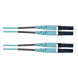 PANDUIT FX2ELLNLNSNM002 - Jumper de Fibra Óptica / Multimodo OM3 50/125 / LC-LC Dúplex / LSZH / 2 m (6.56 ft) / Aqua | SIERRA STORE