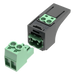 PANDUIT PXM1ARGRBL - Conector Eléctrico Mini-Com / Compatible 26-12 AWG / Cable FMPS / Diseño Compacto / Color Verde | SIERRA STORE
