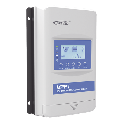Controlador Solar MPPT 40A, Máximo Voltaje de Circuito Abierto Voc 100Vcc, Programado p/ Bateria de Litio en sistema a 12V | SIERRA STORE