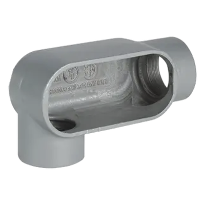 Caja Condulet Tipo LR / 1" / Aluminio libre de cobre / Compatible Forma 7 / Aprobado lugares húmedos / 0.03 m (1 ft) | SIERRA STORE