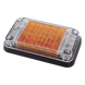 Luz de Advertencia LED / 7x4 pulgadas / 66 LED de Alta Intensidad / 12 VCC / 10 Patrones de Destello / Montaje Permanente | SIERRA STORE
