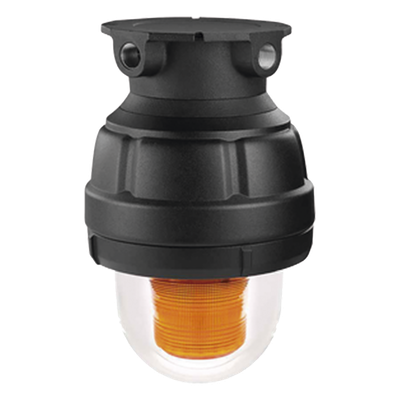 Luz LED estroboscópica a prueba de explosión / Ámbar / 850 cd efectivos / Clase I Div.1 Grupos C-D / IP66 IP69K / 24VCD 120-240VCA | SIERRA STORE