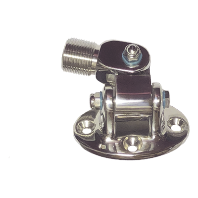 Montaje Rotativo / Acero Inoxidable / Base Ovalada / Rosca 1"-14 Macho / 4 Orificios 5/16" / 3" x 1 1/2" (76.2 mm x 38.1 mm) entre | SIERRA STORE