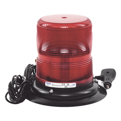 Baliza LED de Advertencia / SAE Clase I / 12-24 VDC / 11 Patrones de Destello / Montaje Magnético / 7" de Altura | SIERRA STORE