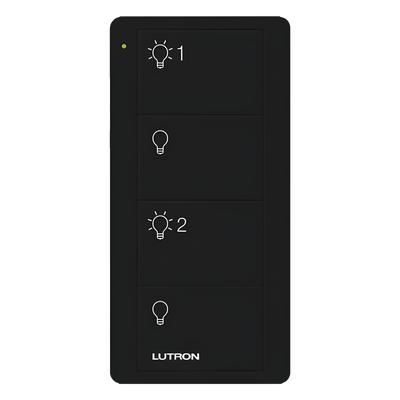 Control Inalámbrico de 4 Botones / 2 Grupos de Luces / RF 431-437 MHz / Alcance 18 m (59 ft) Línea de Vista / Batería 10 Años / | SIERRA STORE