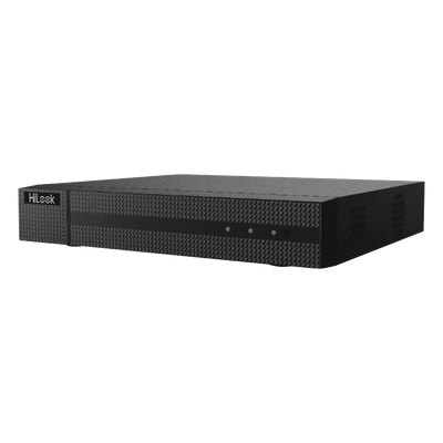 HiLook by HIKVISION DVR-204U-M1(E) - DVR Híbrido / 8 Canales Combinados / 4 TurboHD + 4 IP / 8 Megapíxel (4K) / H.265+ / Audio por | SIERRA STORE