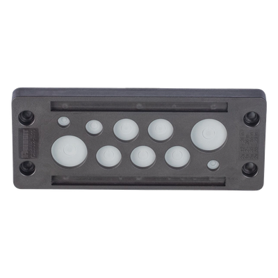 PANDUIT CESU2-E10 - Sistema de Entrada de Cables / 10 Orificios / IP65 / NEMA 4X / Sin Terminación / 147.1 mm (5.79 in) de Largo | SIERRA STORE