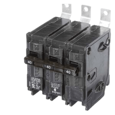 Interruptor Automático / 3 Polos / 40 A / 240 V AC / Capacidad de Interrupción 10 kA / Termomagnético / Carril DIN | SIERRA STORE