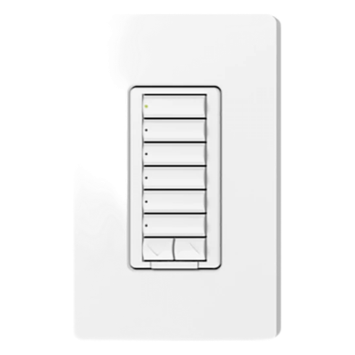 Botonera de pared seeTouch / 6 botones + subir/bajar / retroiluminada / 120 V~ 0.6 W / RF a 9 m de repetidor / color taupe / RadioRA 2 | SIERRA STORE