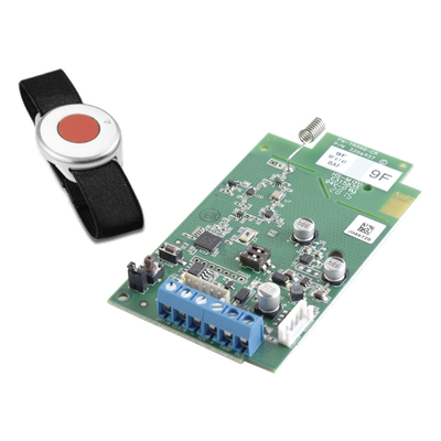 Kit de Transceptor Inalámbrico 916MHz. 2 Vías y Botón de Pánico compatible con panel Crow | SIERRA STORE