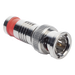 Conector BNC Macho en 75 Ohm, Montaje de Compresión Axial para Cable Coaxial RG-6/U, Níquel/ Oro/ Teflón. | SIERRA STORE