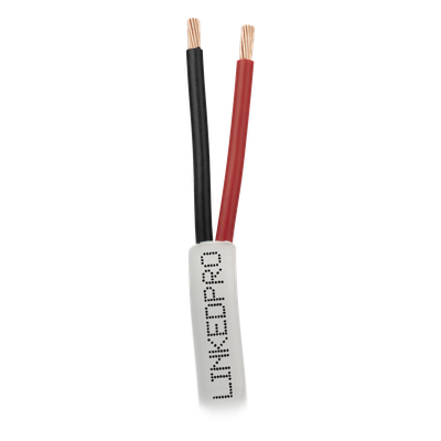 Cable de Control y Alarma / 2 x 18 AWG / Cobre Sólido / 305 m (1000 ft) / Cubierta PVC Blanca / UL 1685 CM | SIERRA STORE