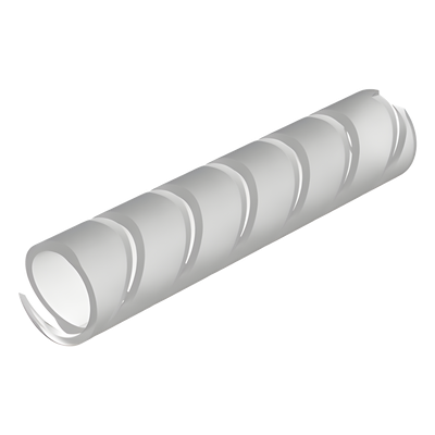PANDUIT T50F-C - Agrupador Protector de Cable / 12.7 mm OD / 30.5 m (100 ft) / Polietileno Natural / UL94-HB | SIERRA STORE