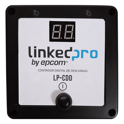 LINKEDPRO BY EPCOM LP-CDD - Contador Digital Descargas Atmosféricas / Pantalla Digital / IP65 Exterior / Batería 3V / Rango -20°C a | SIERRA STORE