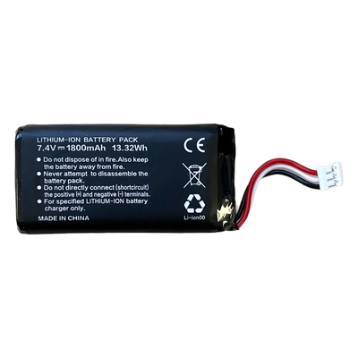 Batería Li-Ion / 7.4V / 1800 mAh / 6 x 1.5 x 3 cm / 0.2 x 0.5 x 1 ft / 100g | SIERRA STORE