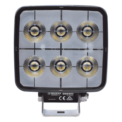 Luz de trabajo LED / 12-24 Vcc / 2800 lúmenes / IP67 e IP69K / 1.9 x 5.1 x 4.2 pulgadas | SIERRA STORE