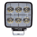 Luz de trabajo LED / 12-24 Vcc / 2800 lúmenes / IP67 e IP69K / 1.9 x 5.1 x 4.2 pulgadas | SIERRA STORE