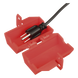 PANDUIT PSL-CL110 - Bloqueo de Seguridad LOTO / 120 Vca / Polipropileno / 88.9 mm Largo / 2 Orificios 12.7 mm | SIERRA STORE