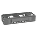 Organizador de Cables Horizontal / Sencillo Frontal / Rack 19in / 2 UR / Montaje sin Herramientas | SIERRA STORE