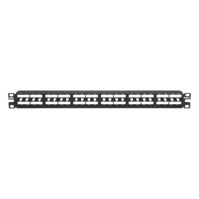 PANDUIT CPP48HDWBLY - Panel de Parcheo Modular / 48 Puertos / Alta Densidad 1 UR / Plano / Sin Blindaje / Rack 19" | SIERRA STORE