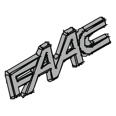 Logotipo de Plastico Para Equipos FAAC | SIERRA STORE