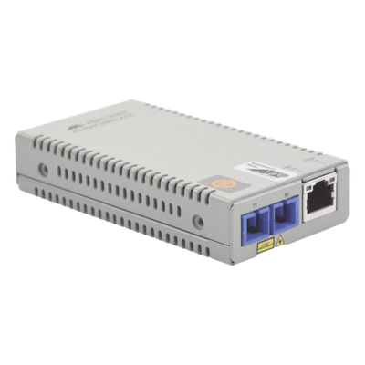 Convertidor de medios Gigabit Ethernet a fibra óptica, conector SC, monomodo (SMF), versión TAA (Trade Agreement Act), 10 Km | SIERRA STORE