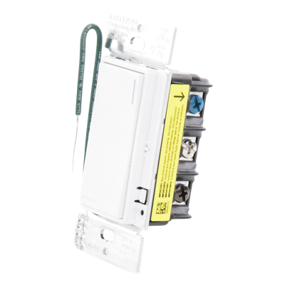 Interruptor Táctil On/Off / 8 A Iluminación / 5.8 A (¼ HP) Motor / Control RadioRA 3 / Cable Neutro Requerido / Acabado Satinado Nieve | SIERRA STORE