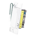 Interruptor Táctil On/Off / 8 A Iluminación / 5.8 A (¼ HP) Motor / Control RadioRA 3 / Cable Neutro Requerido / Acabado Satinado Nieve | SIERRA STORE