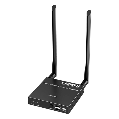Extensor HDMI Inalámbrico / 4K@60Hz / Receptor Adicional / Banda 5G / Alcance 50 m (164 ft) / Control KVM / Transferencia IR | SIERRA STORE