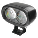 Luz LED de Advertencia Peatonal / Punto Azul Proyectado / 12-80 VCC / IP67 / Aluminio y Policarbonato / 4.7 x 4.1 x 2.6 in | SIERRA STORE
