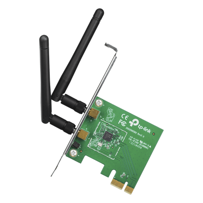 Adaptador Inalámbrico PCI Express / Wi-Fi N 300 Mbps / MIMO 2x2 / Antena Desmontable 2 dBi / 2.4 GHz / Windows y Linux | SIERRA STORE