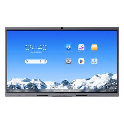 HIKVISION DS-D5C65RB/B2L(EDLA) - Pantalla Interactiva Touch / 65" / 4K UHD / 50 Puntos Táctiles / Android 14 EDLA / Cámara Web 8 MP / | SIERRA STORE