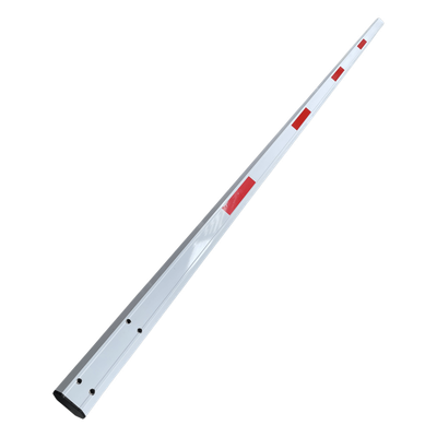 ACCESSPRO XB-ARM-4M - Brazo Recto para Barrera / Aluminio 4 m (13.1 ft) / Bandas Reflectantes Rojas / Sin Iluminación / Exterior | SIERRA STORE