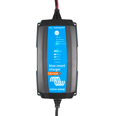 Blue Smart IP65 12/10 / Cargador de Baterías 12V, 10A / Para Ambientes Marinos y Terrestres. /  Para baterías de Plomo y L...