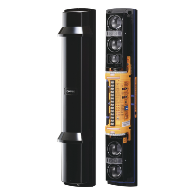 Barrera fotoeléctrica / 60 m (197 ft) / 4 rayos / 4 canales / Doble modulación / Transmisión automática de potencia | SIERRA STORE