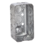 Caja (Chalupa) 4x2"/ Profundidad 1-7/8"/ 10 Entradas de 1/2"/ ...