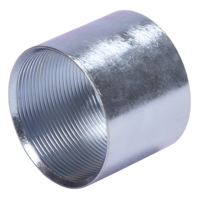 Cople Conduit / 1 1/4" (32mm) / Pared Gruesa / Roscado / Galvanizado / Uso Interior | SIERRA STORE