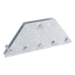 Placas Igualadoras de Retenida / 6 Retenidas / Acero Galvanizado por Inmersión / Kit con Tornillería y Separadores | SIERRA STORE