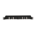PANDUIT FLEX1UPN04 - Panel de Distribución de Fibra Óptica / 1 UR / 19" / 144 Fibras / 18 Cassettes HD Flex / 4 Espacios / 1.72" (43.7 | SIERRA STORE